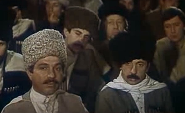 Кадр одного из фильмов Магомеда Цицкиева