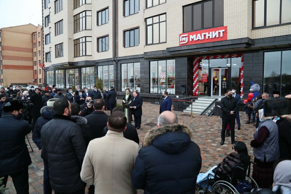 На первом этаже новой многоэтажки открылся первый магазин «Магнита»