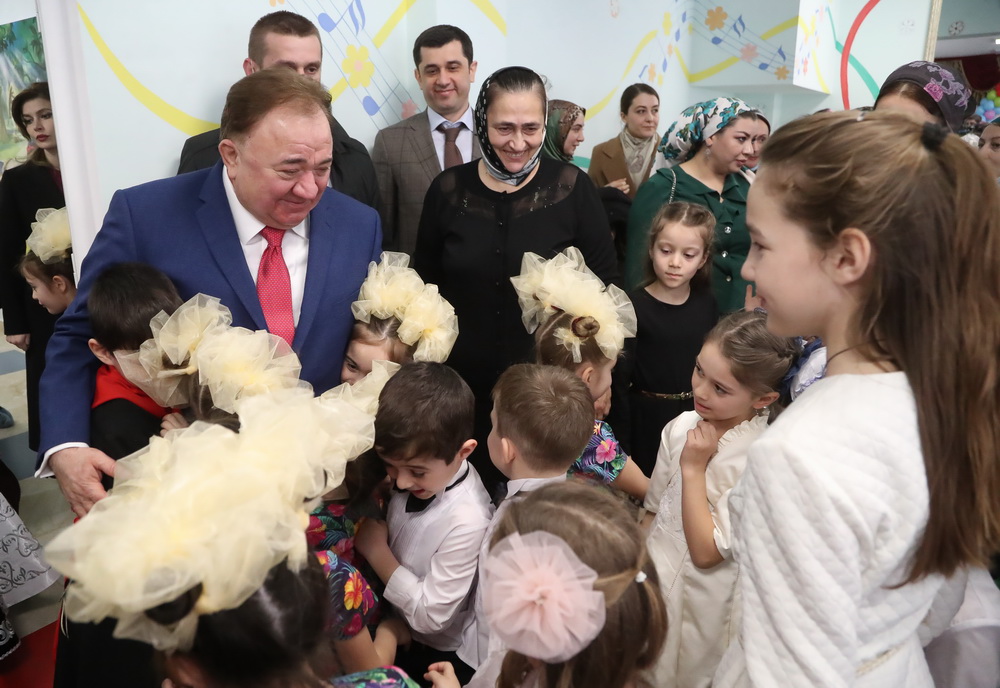 Открытие детского сада в Назрани