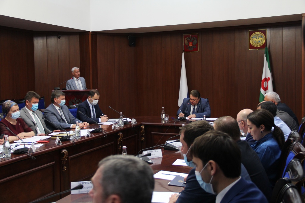 Совещание в правительстве Ингушетии