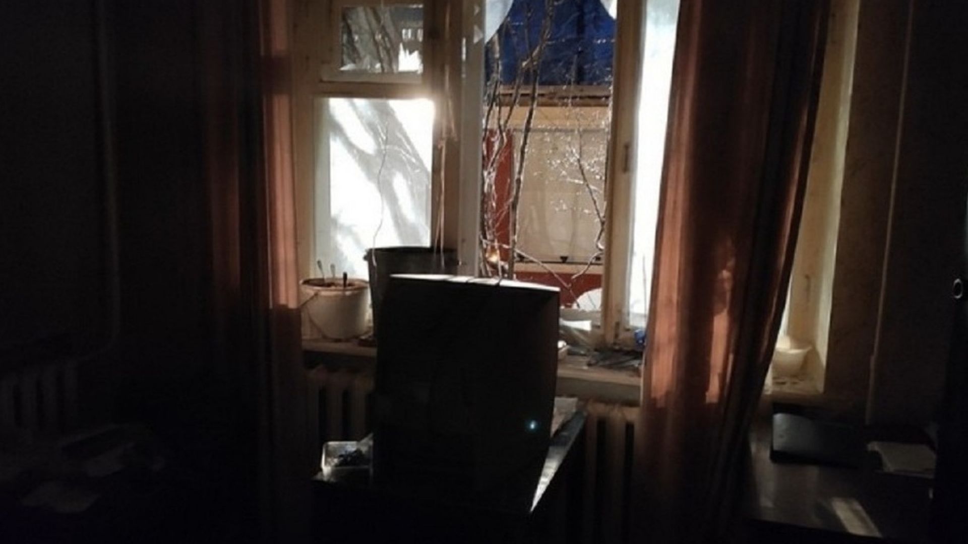 Хлопок газа