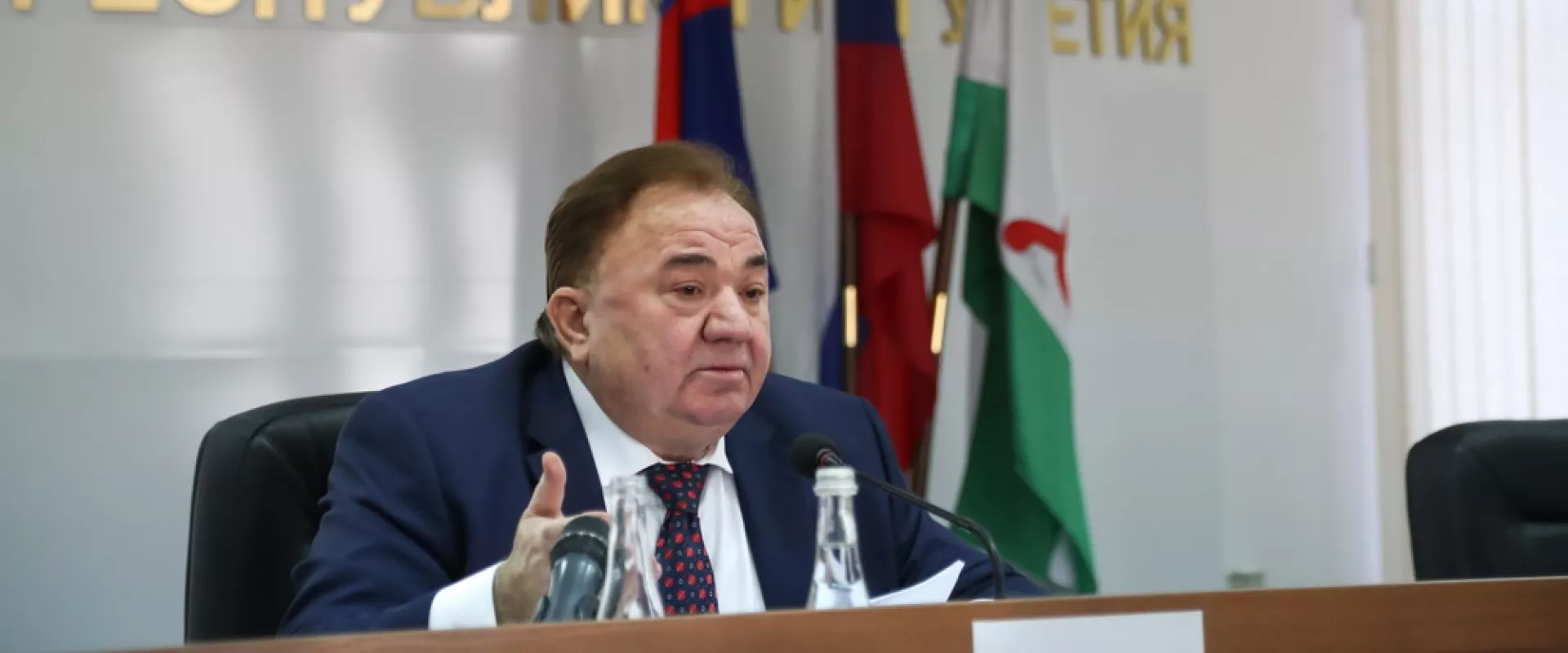 Глава Ингушетии Махмуд-Али Калиматов 