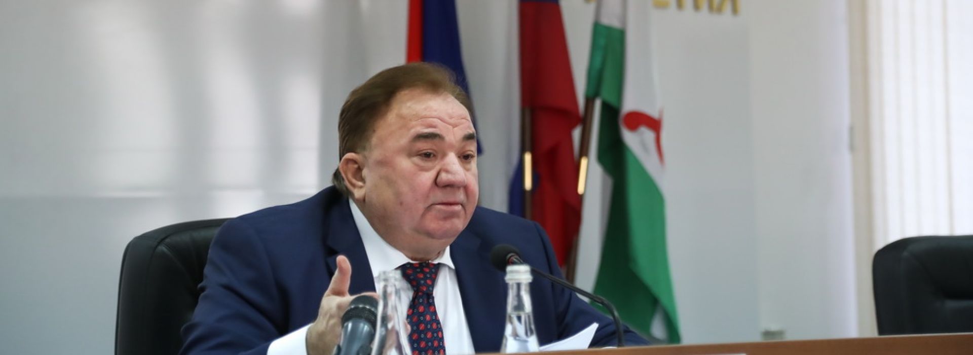 Глава Ингушетии Махмуд-Али Калиматов 