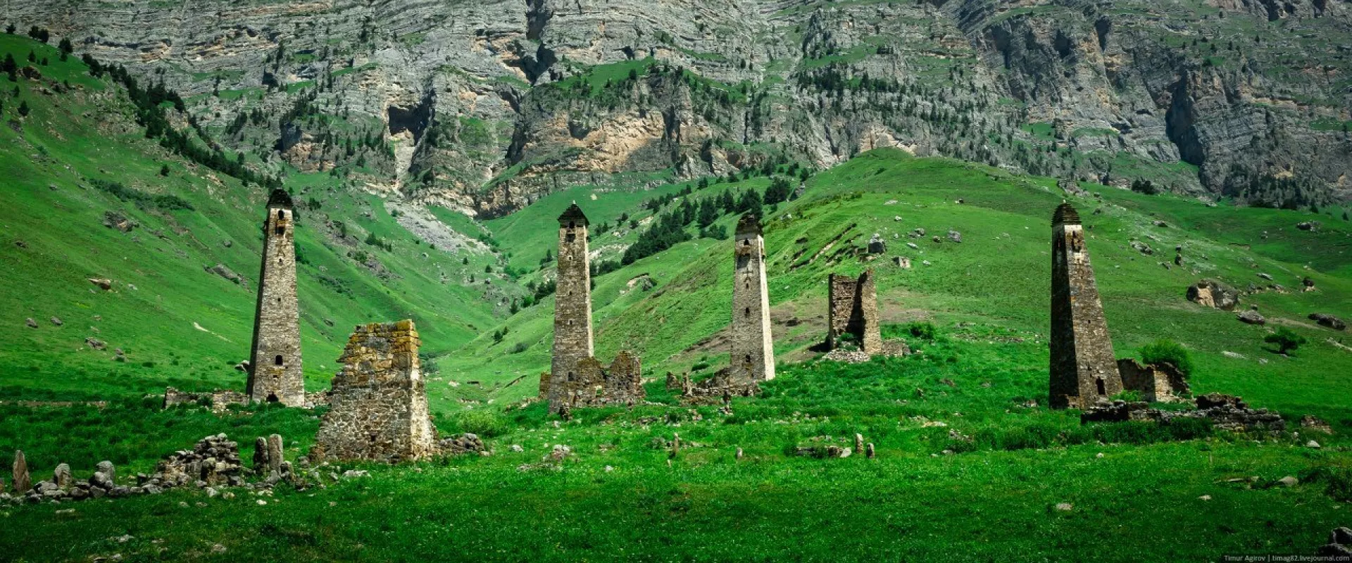 башни